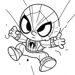 Baby Spiderman Farglaggningssida 16382-13808