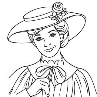 Mary Poppins Malarbild 16762-14112