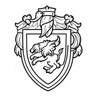 Gryffindor Emblem Malarbild 16772-14118