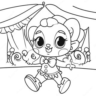 Circus Baby I Aktion Farglaggningssida 16843-14185