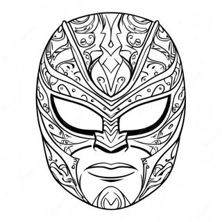 Rey Mysterio Mask Farglaggningssida 16853-14196