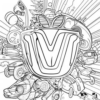 Honda Logotyp Malarbok 17374-14592