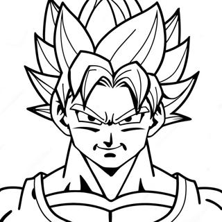 Vegito Super Saiyan Form Farglaggningssida 17786-14914