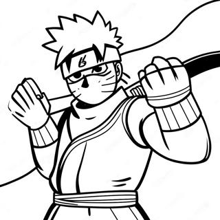 Kakashi I Stridsstallning Malarbild 1782-1472