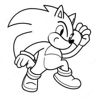 Sonic The Werehog I Aktion Malarbild 17866-14977