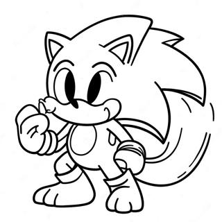 Sonic The Werehog I Aktion Malarbild 17866-14979