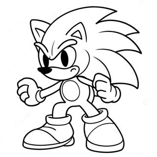 Sonic Silver Målarbilder