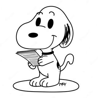 Snoopy Malarbild 19158-16015