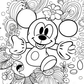 Disney Psykedelisk Malarbild 19568-18303