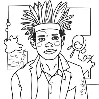 Basquiat Målarbilder