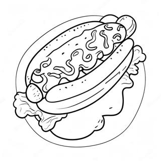 Hot Dog Farglaggningssida 19818-18502