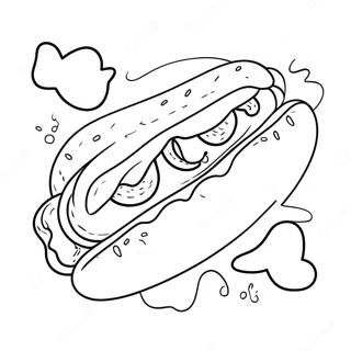 Hot Dog Farglaggningssida 19818-18503