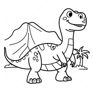 Dinosaurie Målarbilder