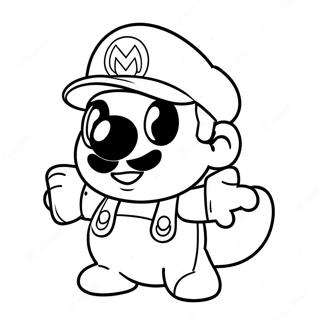 Super Mario Odyssey Cappy Målarbilder