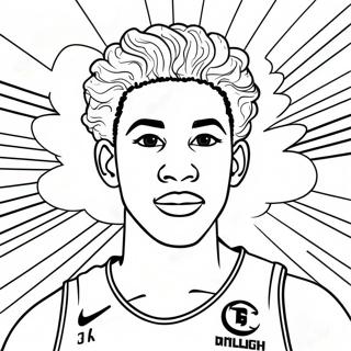 Lamelo Ball Målarbilder