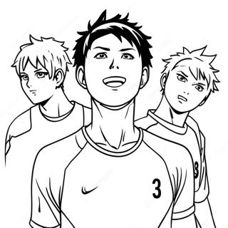 Haikyuu Målarbilder