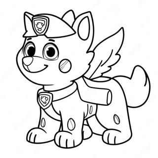 Rocky Paw Patrol Malarbild 20782-19240