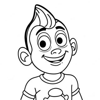 Jimmy Neutron Malarbild 20932-19360