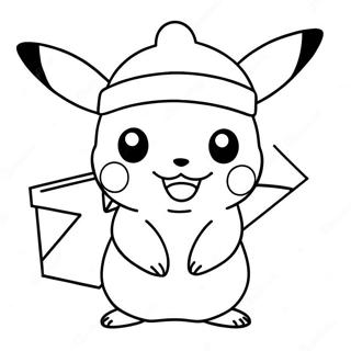 Pikachu I Tomteluva Farglaggningssida 21053-19457