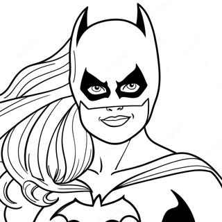 Batgirl Farglaggningssida 21082-19475