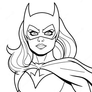 Batgirl Farglaggningssida 21082-19476