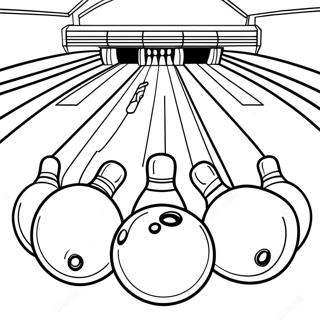 Bowlinghallscen Malarbild 21102-19490