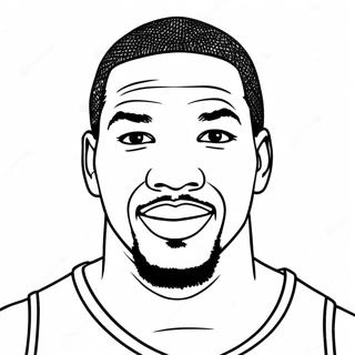 Kevin Durant Malarbild 21452-19772