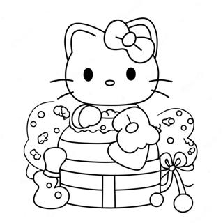 Hello Kitty Jul Farglaggningssida 21522-19827