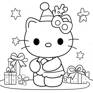 Hello Kitty Jul Farglaggningssida 21522-19828