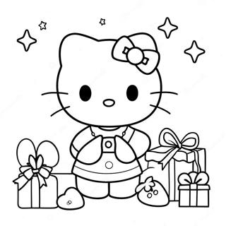 Hello Kitty Jul Farglaggningssida 21522-19969