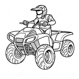 Cool Atv Racing Malarbild 21553-19998