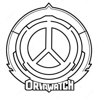 Overwatch Logotyp Malarbild 21592-20027