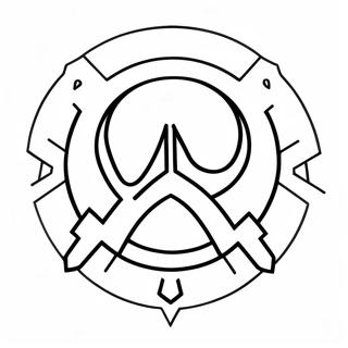 Overwatch Logotyp Malarbild 21592-20028