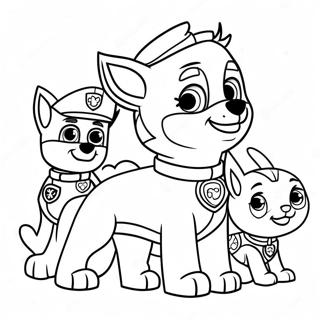 Paw Patrol Pask Malarbild 21872-20252