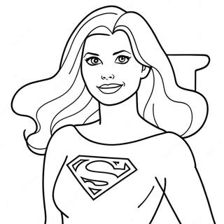 Supergirl Malarbild 22173-20482