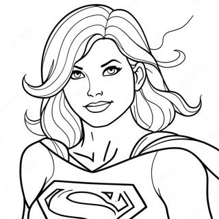 Supergirl Malarbild 22173-20484