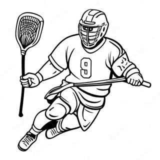 Lacrosse Målarbilder