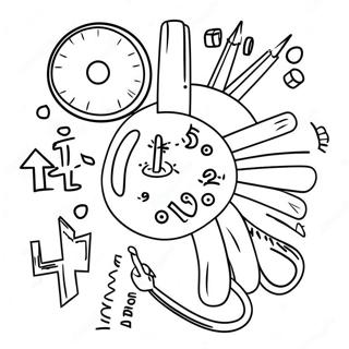 5e Klass Matematik Arbetsblad Malarbild 23123-21234