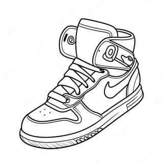 Cool Sneaker Design Malarbild 232-189