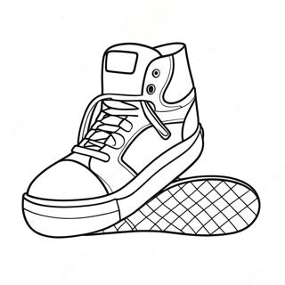 Cool Sneaker Design Malarbild 232-191