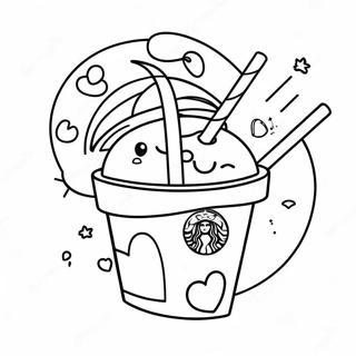 Starbucks Kawaii Malarbild 23493-21702