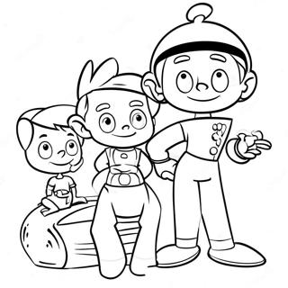 Jetsons Familj Malarbild 23673-21848