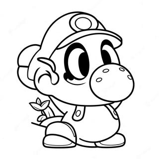 Cappy Mario Odyssey Malarbild 24444-22454