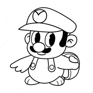 Cappy Mario Odyssey Malarbild 24444-22455