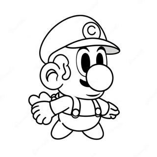 Cappy Mario Odyssey Malarbild 24444-22456