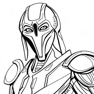 General Grievous Malarbild 24995-22887