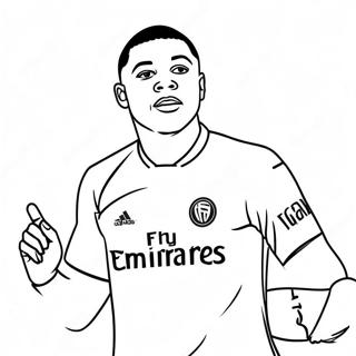 Mbappe Målarbilder