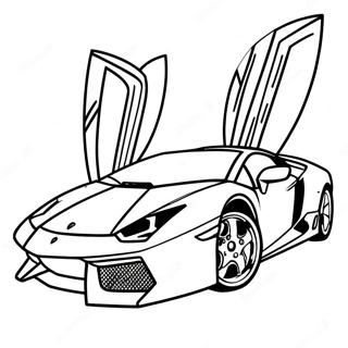 Snabb Lamborghini Racing Malarbok 25146-23009