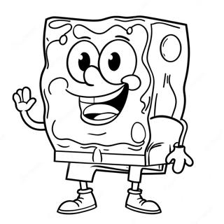 Spongebob Farglaggningssida 25365-23184