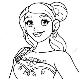 Tatuering Disney Prinsessa Malarbild 25585-23547